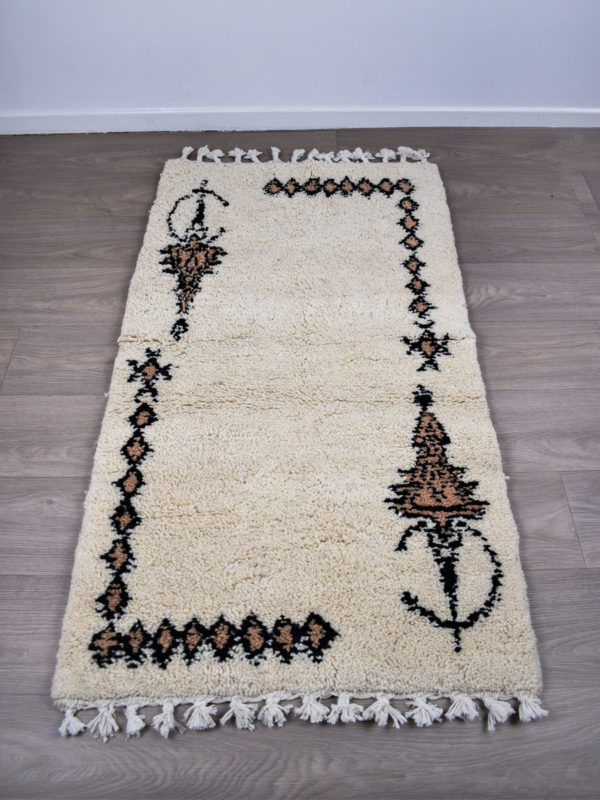 tapis berbere beni ouarain symbole