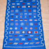 tapis berbere kilim bleu