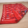 tapis berbere kilim rouge dos