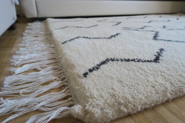 tapis berbere beni ouarain design