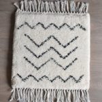 tapis berbere beni ouarain motif Zigzag