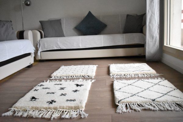 tapis berbere beni ouarain motif Symboles
