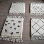 tapis berbere beni ouarain motif Zigzag
