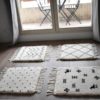 tapis berbere beni ouarain motif losanges