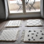 tapis berbere beni ouarain motif Zigzag