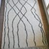 tapis berbere beni ouarain motif traits croisés