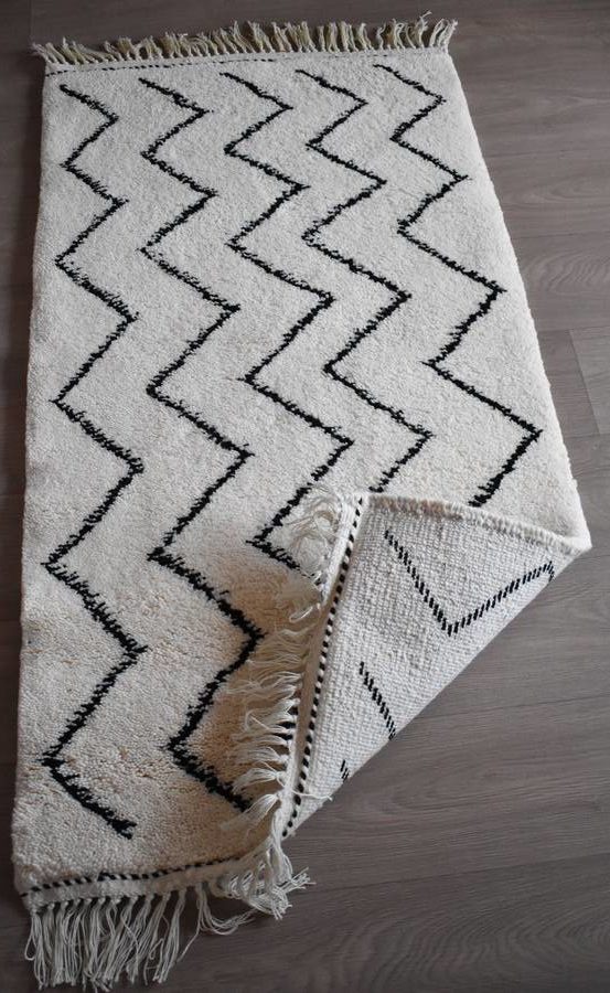 Tapis_Berbere_Beni Ouarain_TBO42_Motif Zigzag