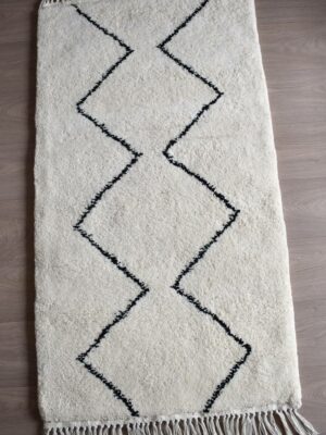 Tapis_Berbere_Beni Ouarain_TBO45_Motif Losanges Ouverts