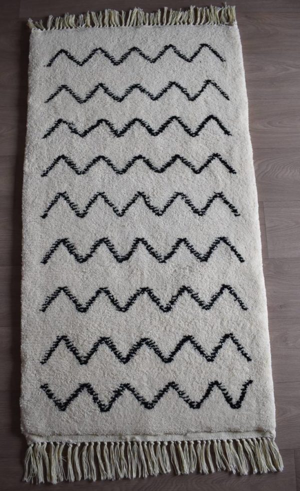 Tapis_Berbere_Beni Ouarain_TBO48_Motif Zigzag Horizental