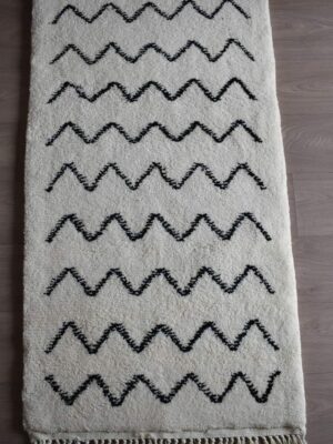Tapis_Berbere_Beni Ouarain_TBO48_Motif Zigzag Horizental