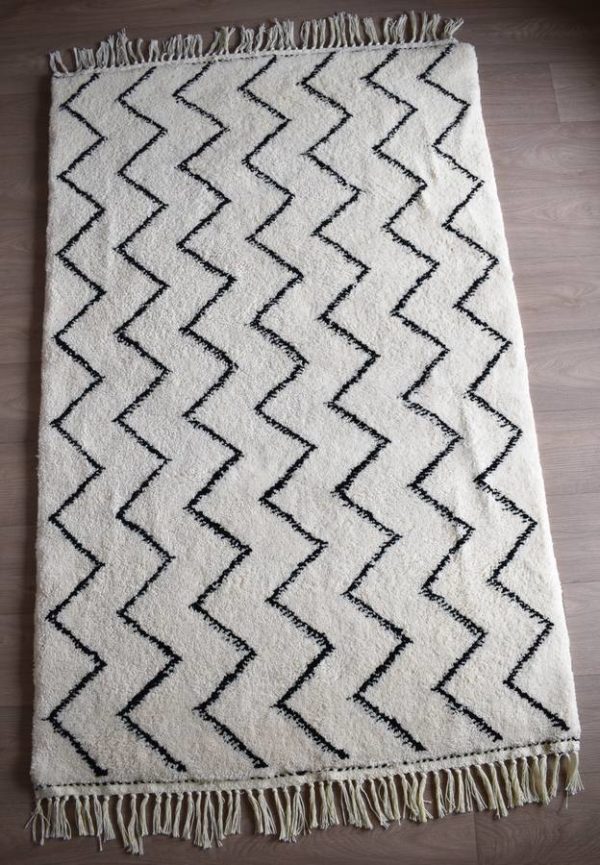 Tapis_Berbere_Beni Ouarain_TBO43_Motif Zigzag