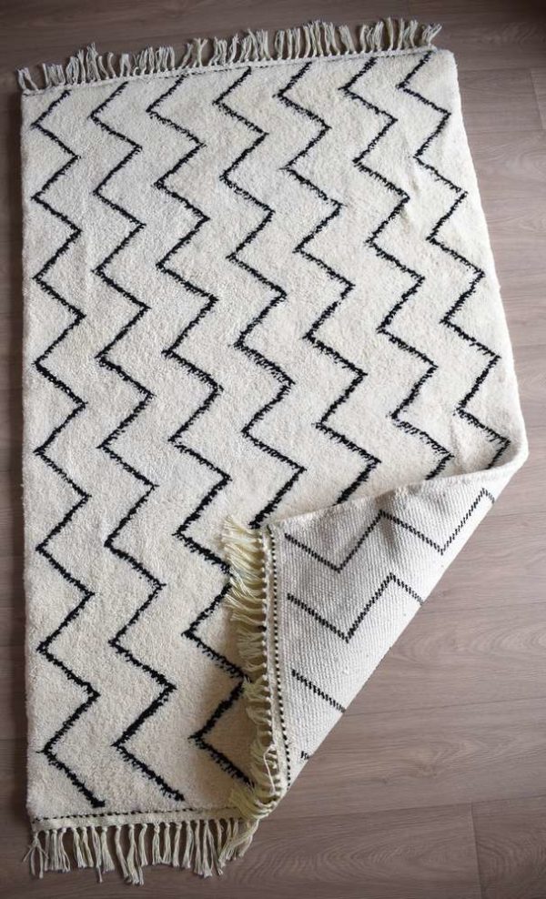 Tapis_Berbere_Beni Ouarain_TBO43_Motif Zigzag