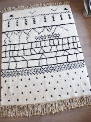 Tapis_Berbere_Beni Ouarain_TBO56_Motif SYMBOLES INTENSES