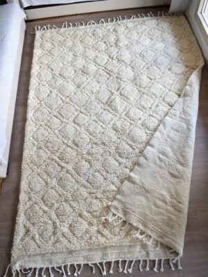 Tapis_Berbere_Beni Ouarain_TBO66_Motif SYMBOLES LOSANGES