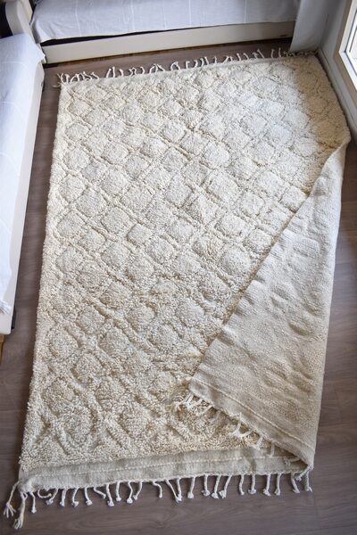 Tapis_Berbere_Beni Ouarain_TBO66_Motif SYMBOLES LOSANGES