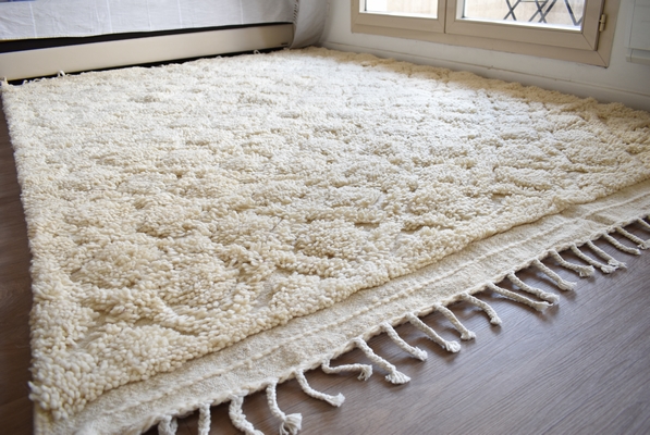 Tapis_Berbere_Beni Ouarain_TBO66_Motif SYMBOLES LOSANGES