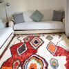 Tapis_Berbere_Beni Ouarain_TBO67_Motif SYMBOLES MULTICOLRS