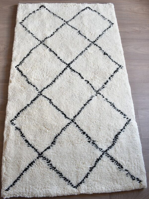 Tapis_Berbere_Beni Ouarain_TBO69_Motif Losanges