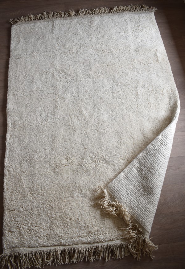 Tapis_Berbere_Beni Ouarain_TBO61_Blans sans Motif