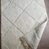 Tapis_Berbere_Beni Ouarain_TBO62_Blanc avec Motif losanges