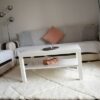 Tapis_Berbere_Beni Ouarain_TBO62_Blanc avec Motif losanges