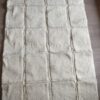 Tapis_Berbere_Beni Ouarain_TBO63_Blanc avec Motif carrés